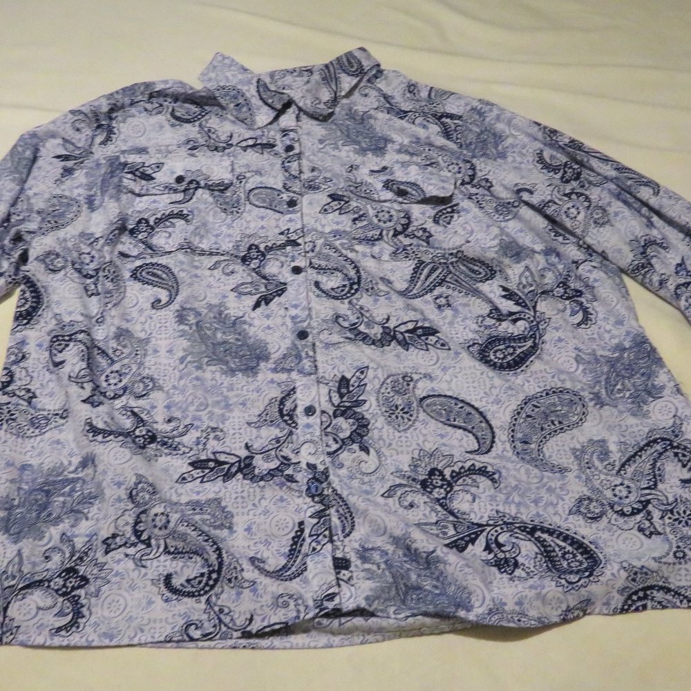 NOTATIONS WOMENS BLOUSE 3X pre-owned